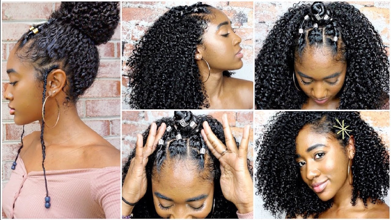 Different Natural Hairstyles
 5 Curly Hairstyles for Natural Hair Wash Routine