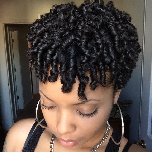 Different Natural Hairstyles
 GRACEFUL HAIR MAKEOVER Check out these amazing finger curls