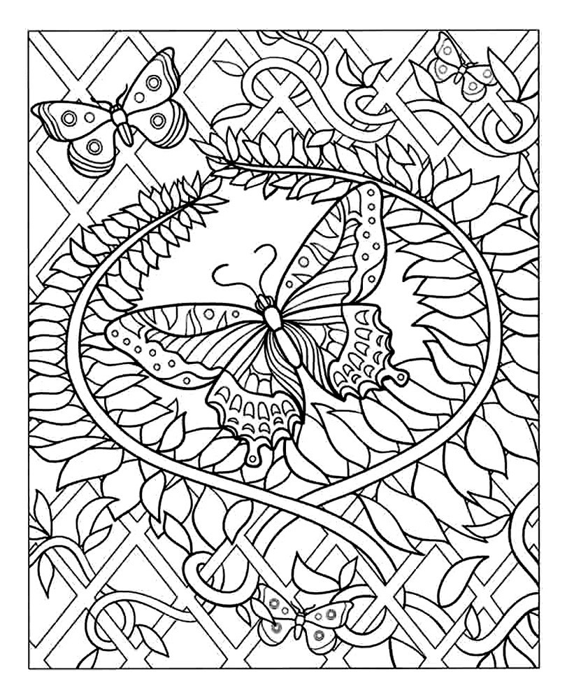Difficult Coloring Pages For Adults
 Free Difficult Coloring Pages For Adults