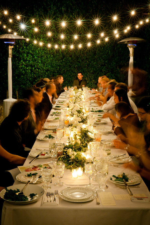 Dinner Ideas For Party
 Geri Hirsch s Backyard Birthday Dinner