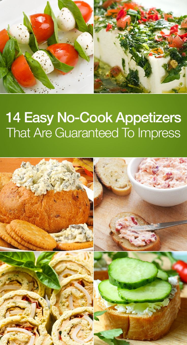 Dinner Party Appetizers Ideas
 14 Easy No Cook Appetizers That Are Guaranteed To Impress