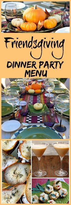 Dinner Party Entertainment Ideas
 Friendsgiving Dinner Party Menu Entrees