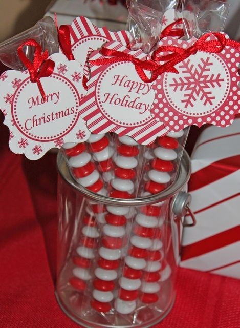 Dinner Party Gifts Ideas
 Peppermint Christmas Party Favors