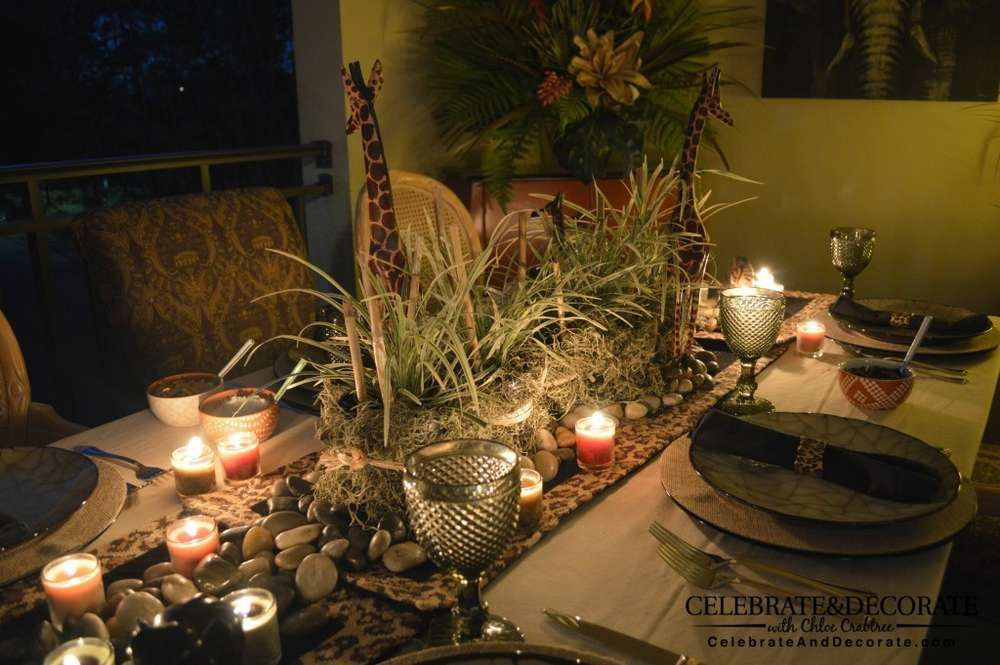 Dinner Party Theme Ideas For Adults
 Safari Dinner Party Party Ideas