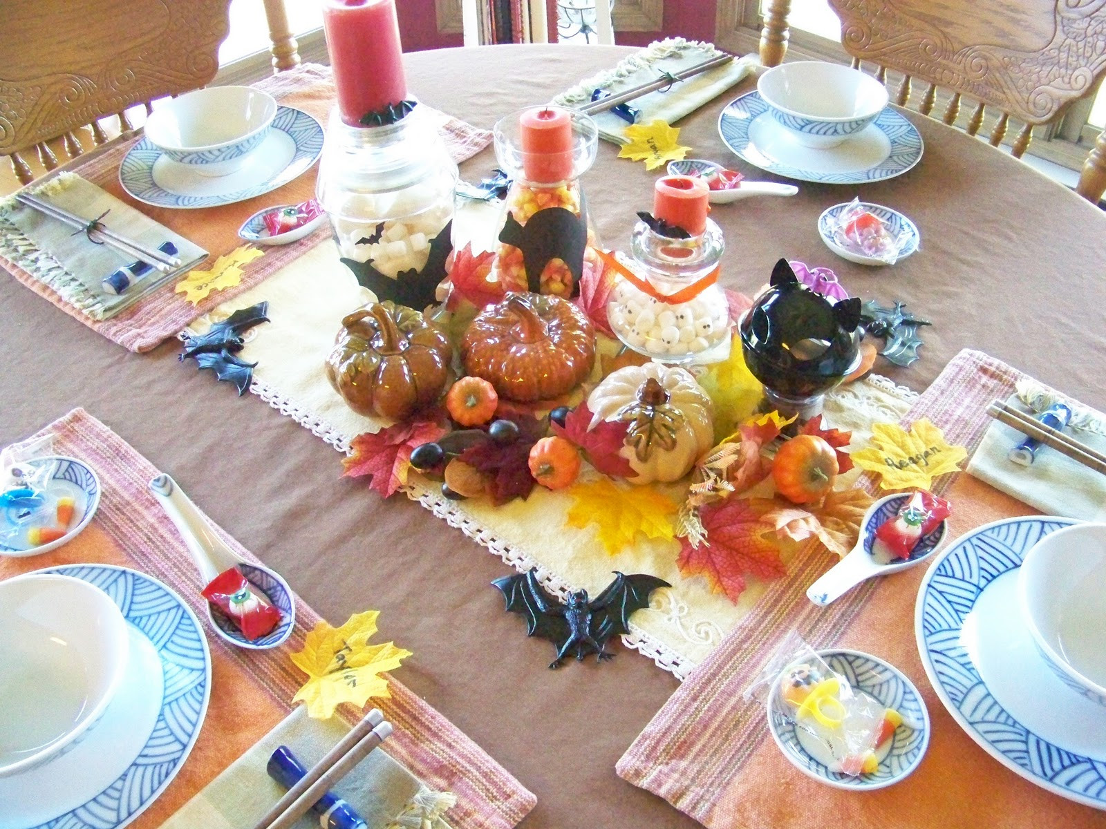 Dinner Party With Kids
 Easy Frugal Living Tablescape Thursday Kids Halloween