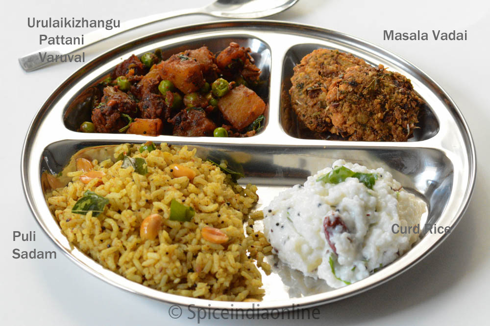 Dinner Recipes Indian Veg
 Lunch Dinner Menu 6 – South Indian Ve arian Lunch Menu