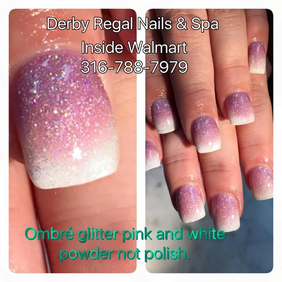 Dip Glitter Nails
 100 EPIC Best Ombre Pink And White Nails With Glitter