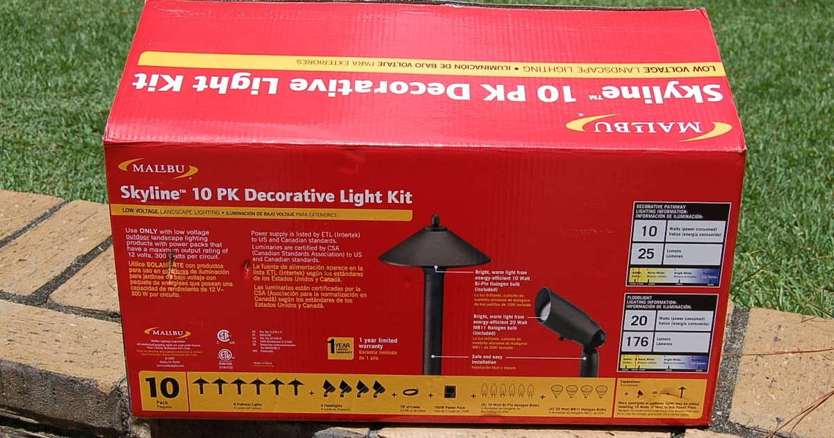 Discontinued Malibu Landscape Lights
 Treadster Low Voltage Outdoor Lighting Project