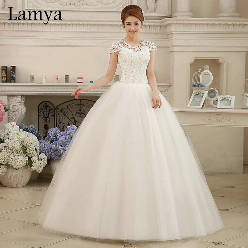 Discount Wedding Dress
 Aliexpress Buy Custom Size Romantic Lace Wedding