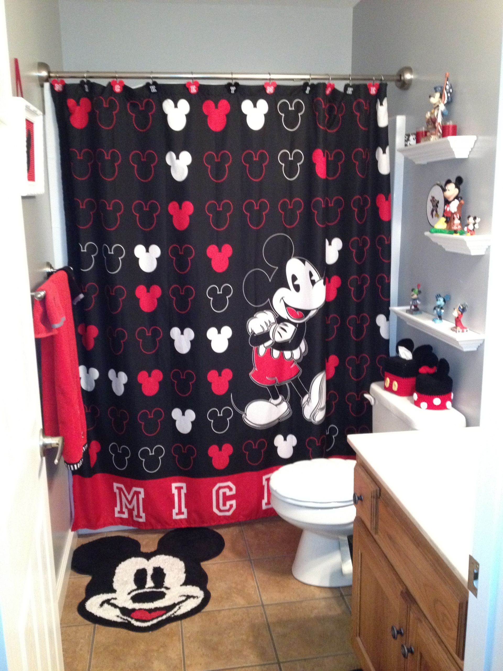 Disney Bathroom Decor
 Bathroom Bring The Magic Disney Into Your Home With