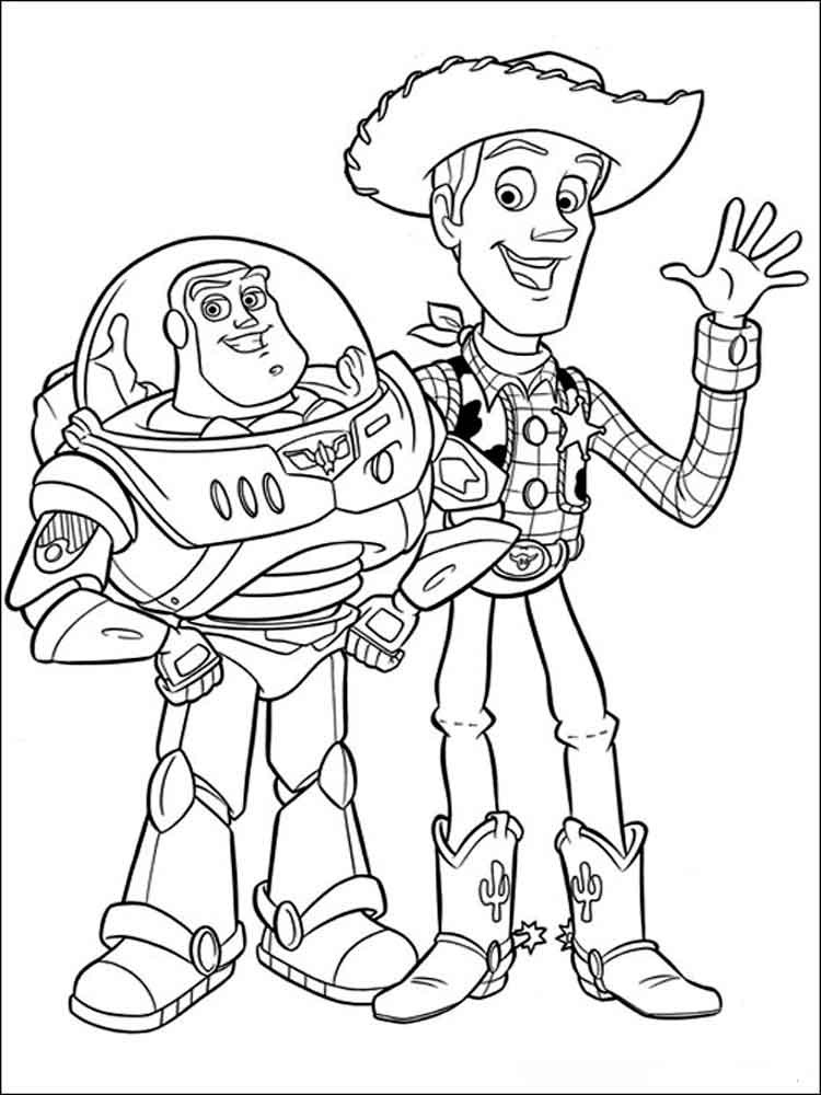 Disney Coloring Pages For Boys
 Free printable Toy story coloring pages