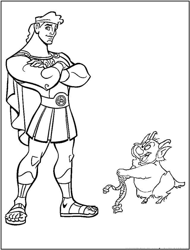 Disney Coloring Pages For Boys
 22 best Hercules Coloring Pages images on Pinterest