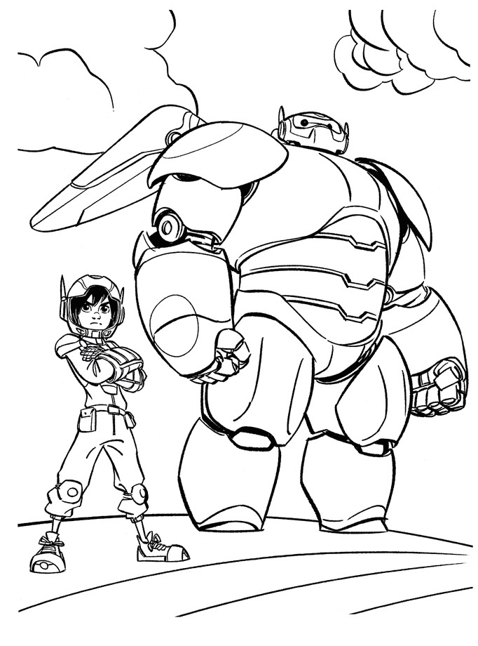 Disney Coloring Pages For Boys
 Top 25 Big Hero 6 Coloring Pages
