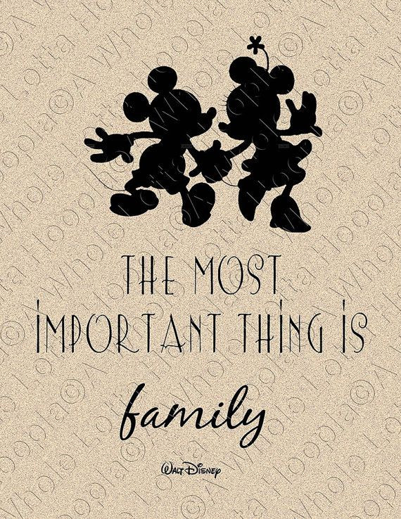 Disney Family Quote
 Printable Disney Quotes QuotesGram