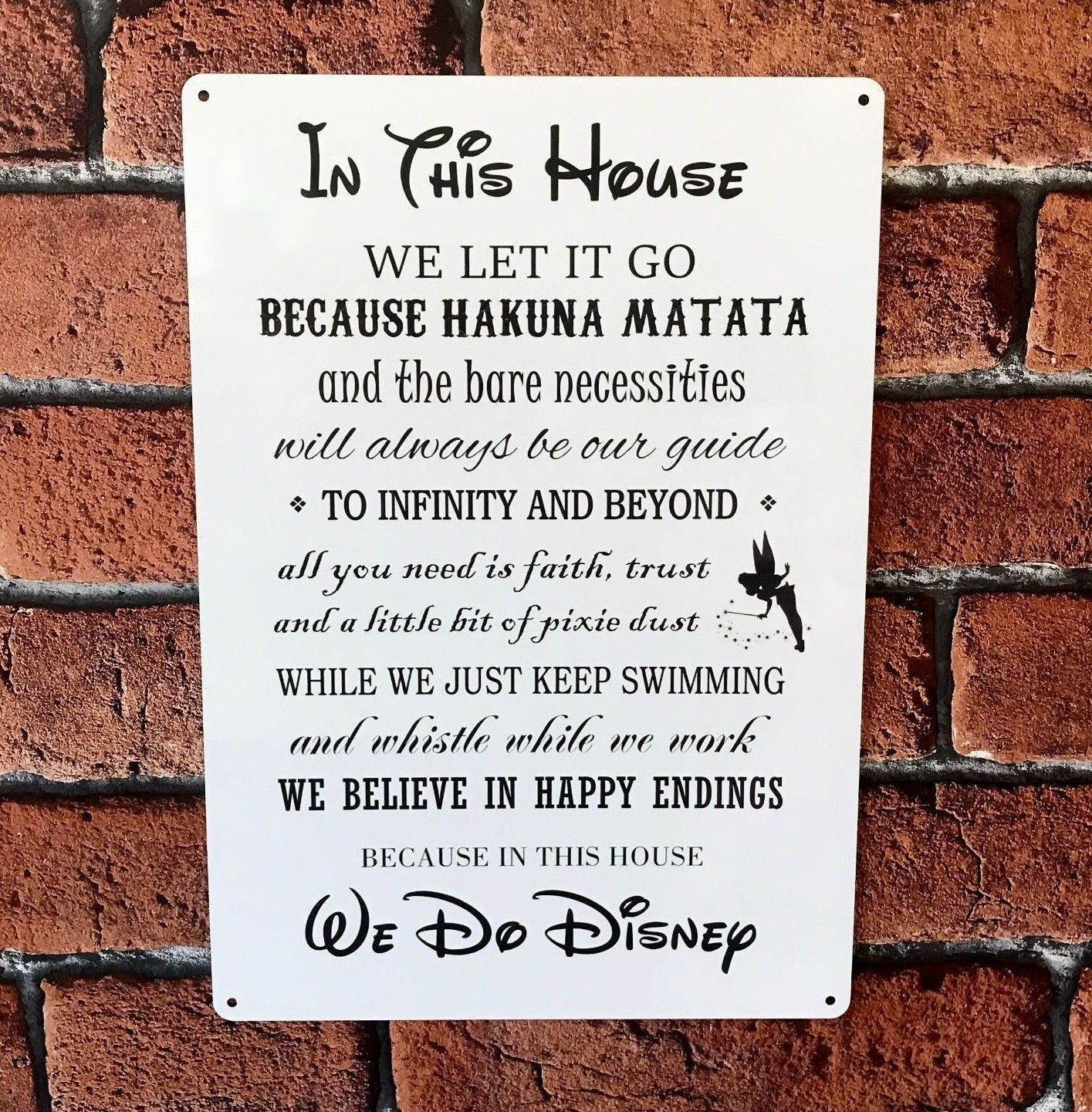 Disney Family Quote
 Disney quotes in this house we do Disney hakuna matata