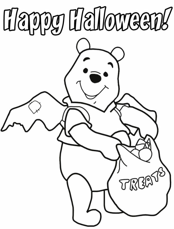 Disney Halloween Coloring Pages Printable
 103 best Color Me Disney images on Pinterest