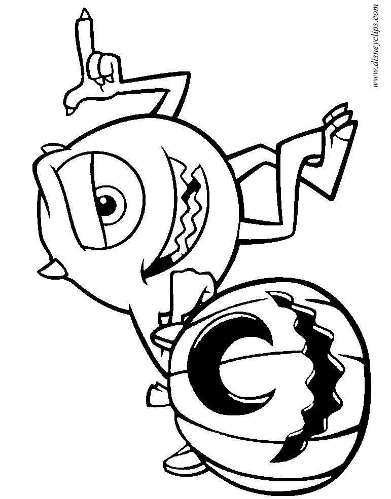 Disney Halloween Coloring Pages Printable
 Disney Halloween Coloring Pages 4