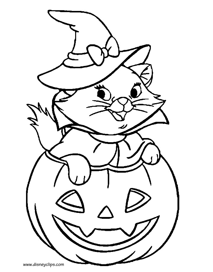 Disney Halloween Coloring Pages Printable
 Disney Halloween Coloring Pages