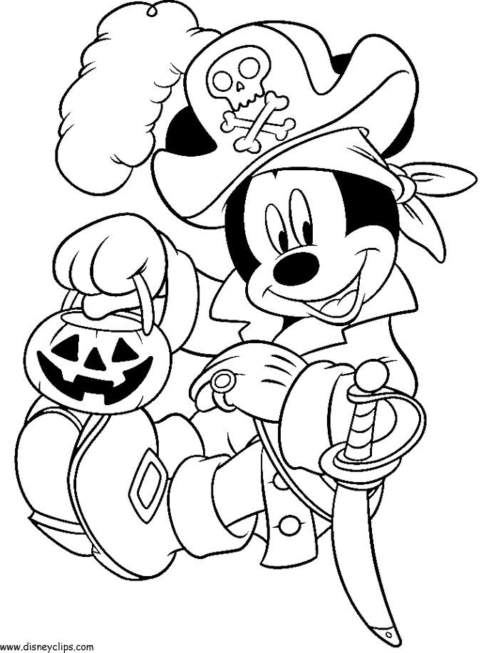 Disney Halloween Coloring Pages Printable
 Free Disney Halloween Coloring Sheets