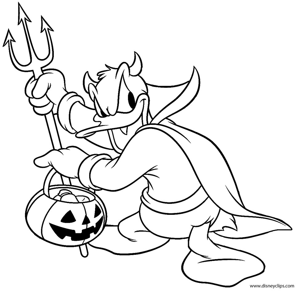 Disney Halloween Coloring Pages Printable
 Top 10 Disney Halloween Coloring Pages