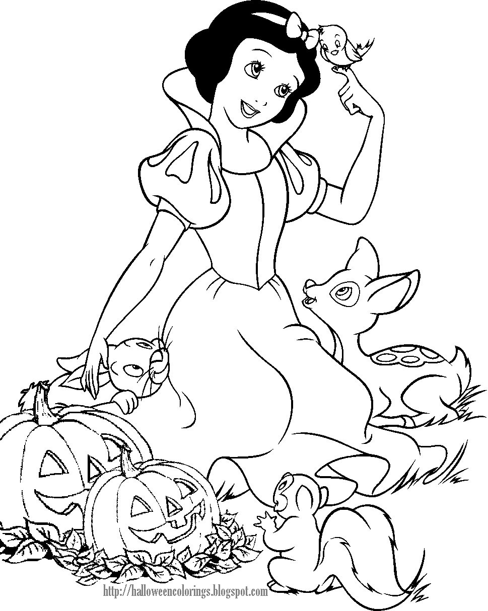 Disney Halloween Coloring Pages Printable
 DISNEY COLORING PAGES