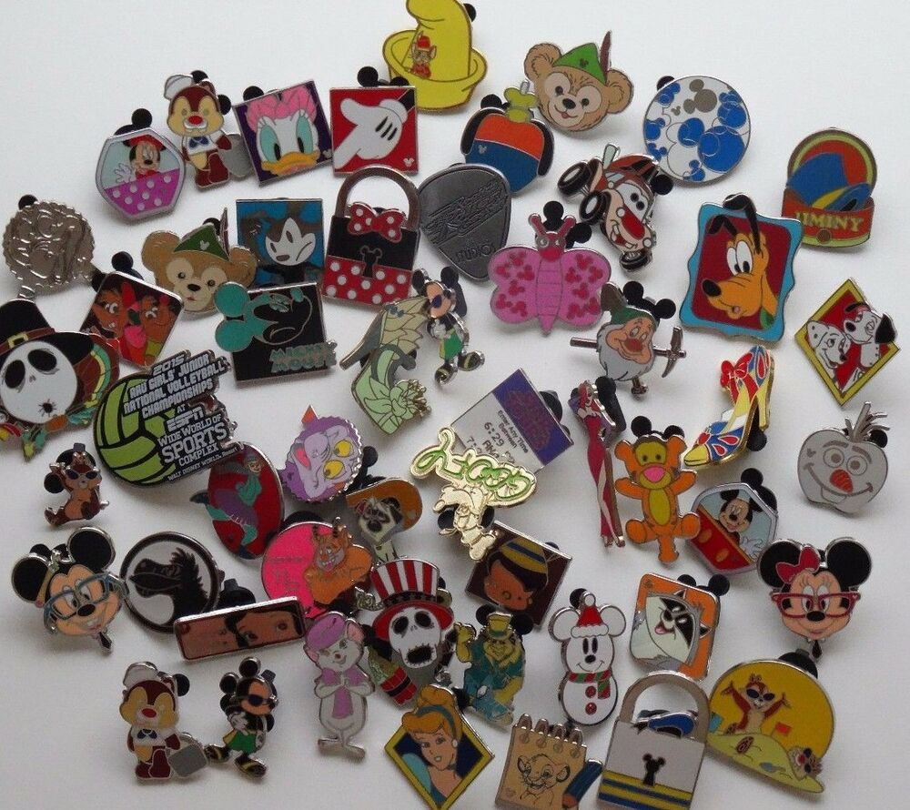 Disney Pins
 Disney Pin Lot of 25 Trader Pins All Authentic Great for