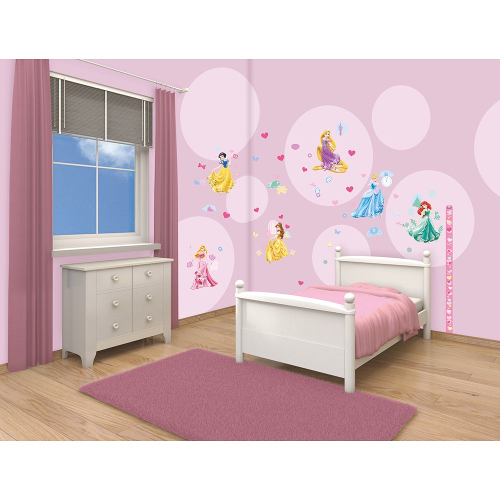 Disney Princess Bedroom Decor
 Walltastic Disney Princess Room Decor Stickers