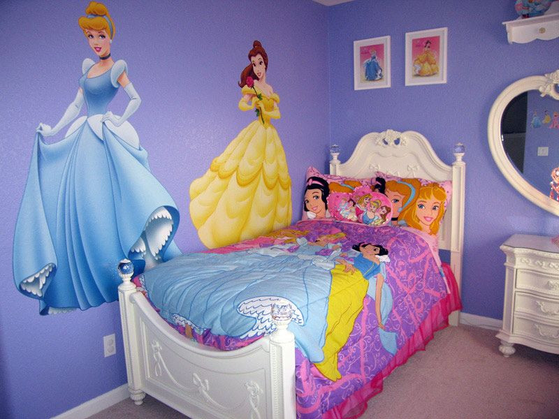 Disney Princess Bedroom Decor
 Disney Princess Wall Decals