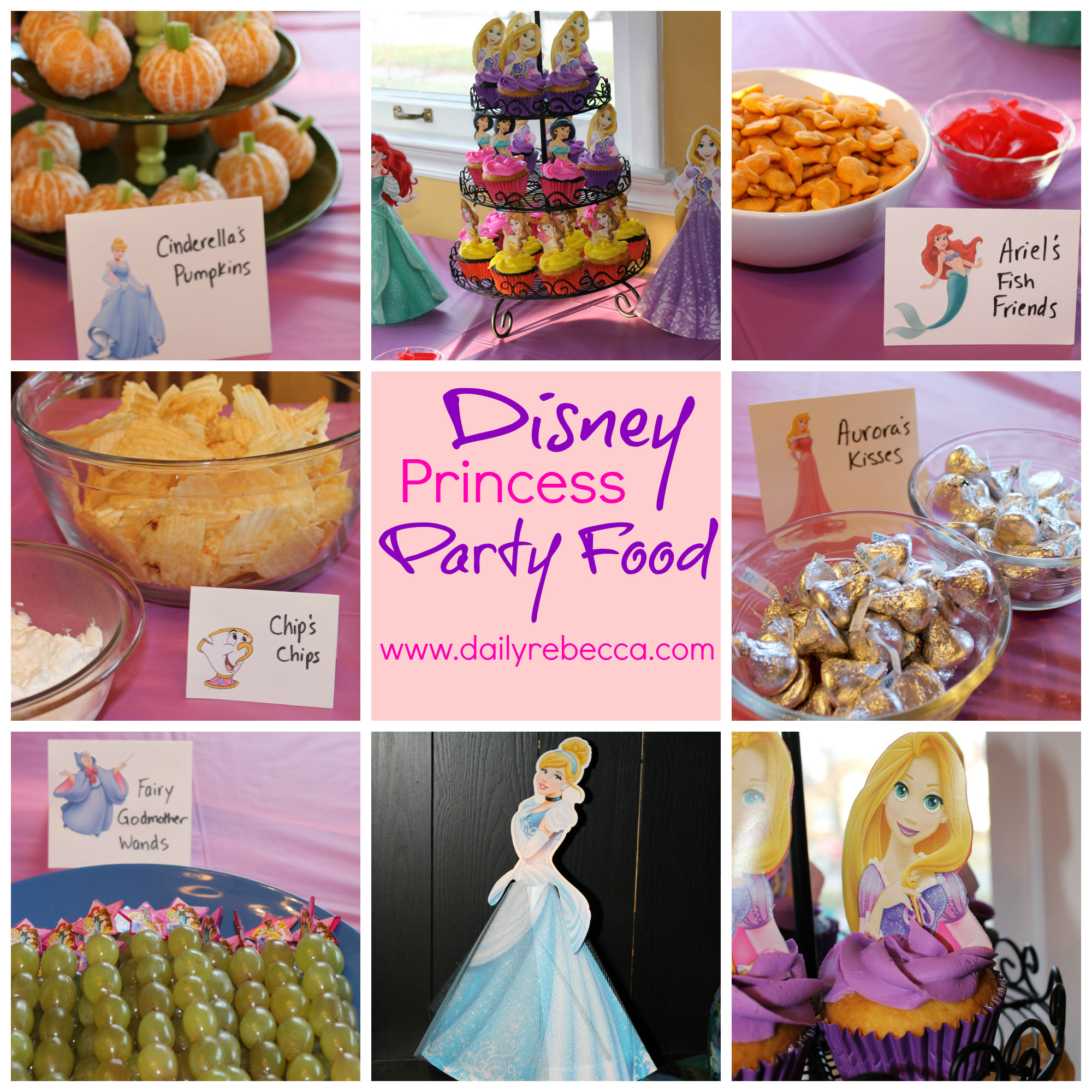 Disney Princess Party Food Ideas
 Avery Turns Two A Disney Princess Party Daily Rebecca