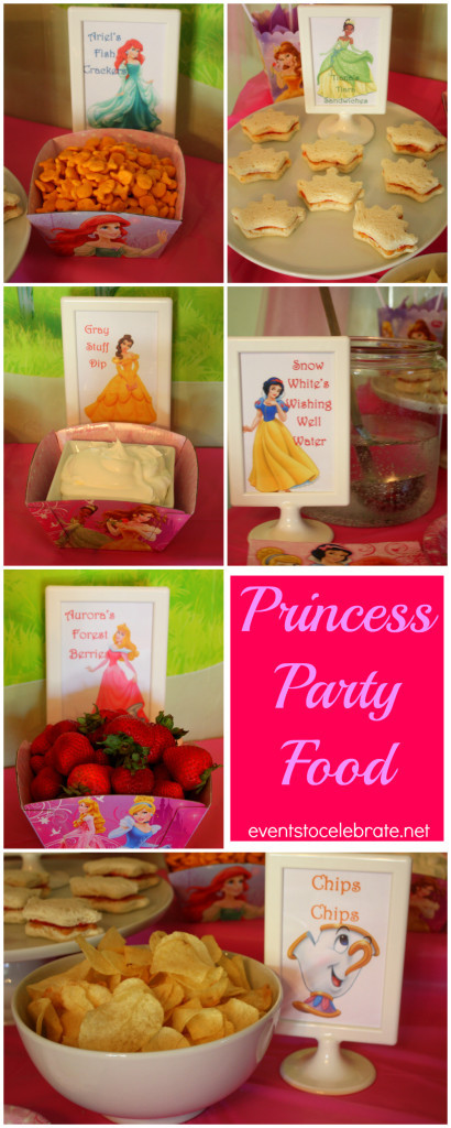Disney Princess Party Food Ideas
 Disney Princess Birthday Party Ideas Food & Decorations