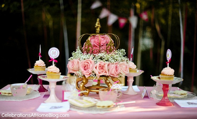 Disney Princess Tea Party Ideas
 Pink Princess Tea Party Styled Shoot Celebrations at Home