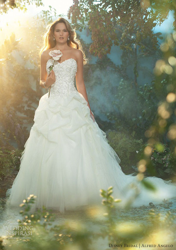 Disney Wedding Dresses
 Disney Fairy Tale Weddings by Alfred Angelo 2013