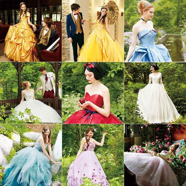 Disney Wedding Gown
 Disney launches new range of wedding dresses and all 14