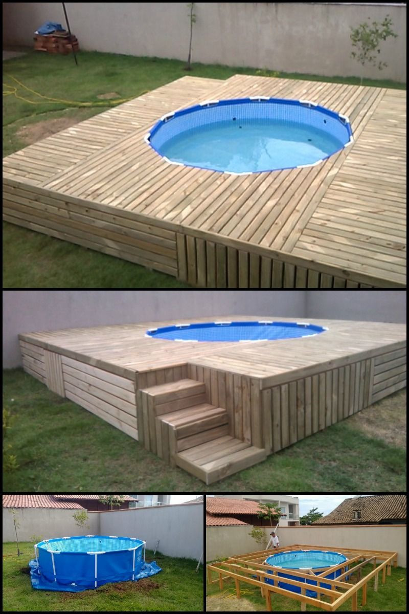 Diy Above Ground Swimming Pool
 Pin by The Owner Builder Network on DIY for All