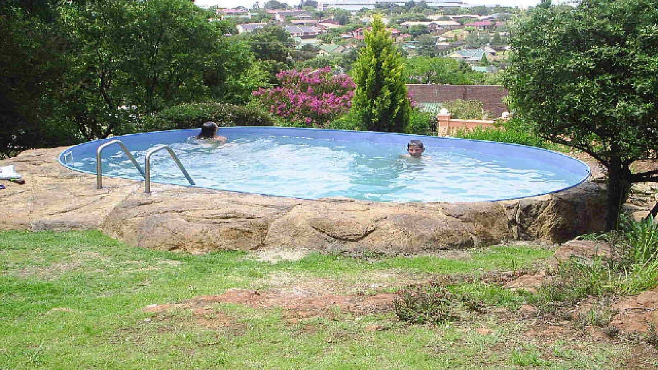 Diy Above Ground Swimming Pool
 Deck on the ground diy above ground pool installation diy