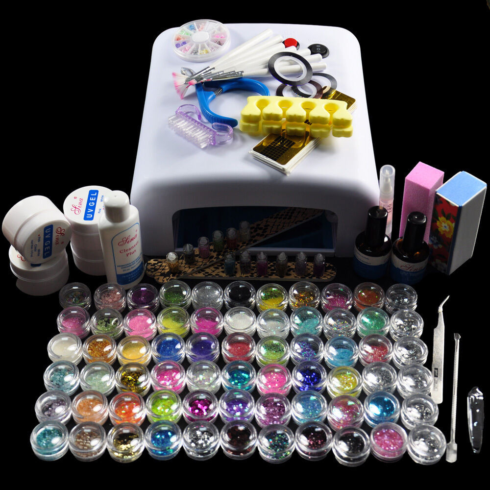 DIY Acrylic Nails Kit
 DIY Full Set Nail Style Nail Gel Polish Manicure Kit with
