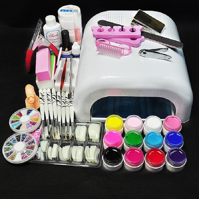 DIY Acrylic Nails Kit
 NEW DIY Makeup Full Set Professional Manicure Set Acrylic
