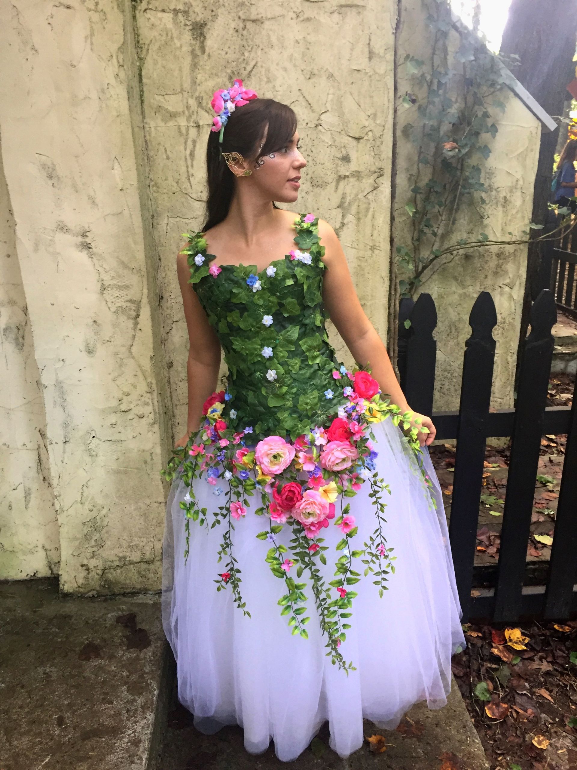 DIY Adult Fairy Costume
 Spring Fairy Flower fairy costume Adult fairy costume