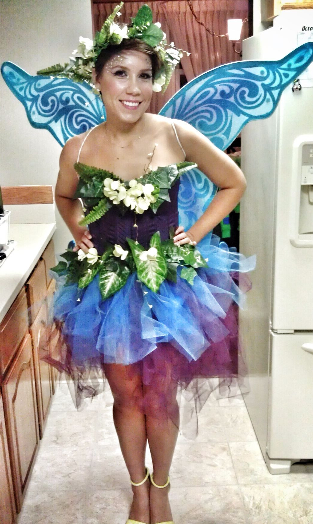 DIY Adult Fairy Costume
 Fairy costume halloween diy