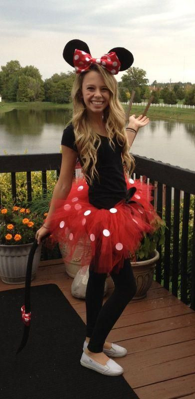 DIY Adult Minnie Mouse Costume
 10 Homemade Halloween Costumes You Can Make From Things