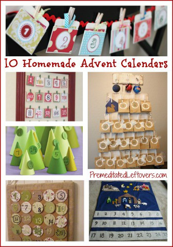 DIY Advent Calendar For Toddlers
 10 Homemade Advent Calendar Ideas