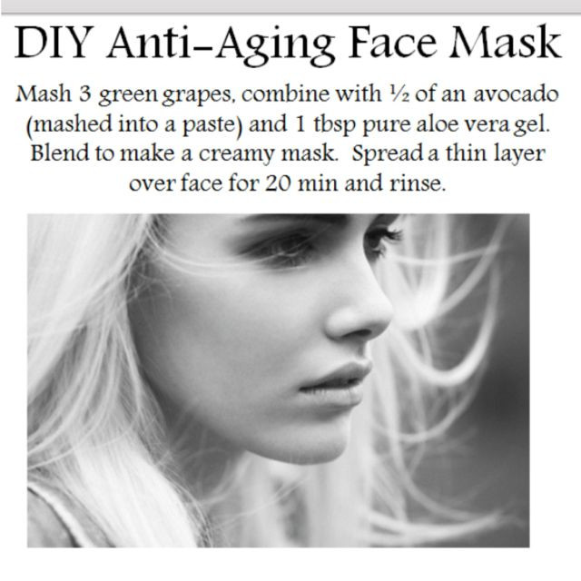 DIY Anti Aging Mask
 Anti aging DIY mask Worth to try