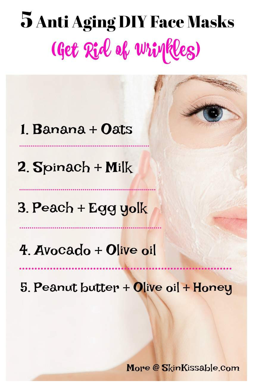 DIY Anti Aging Mask
 Anti Aging Skin Care Tips for Your Age 5 DIY Face Masks