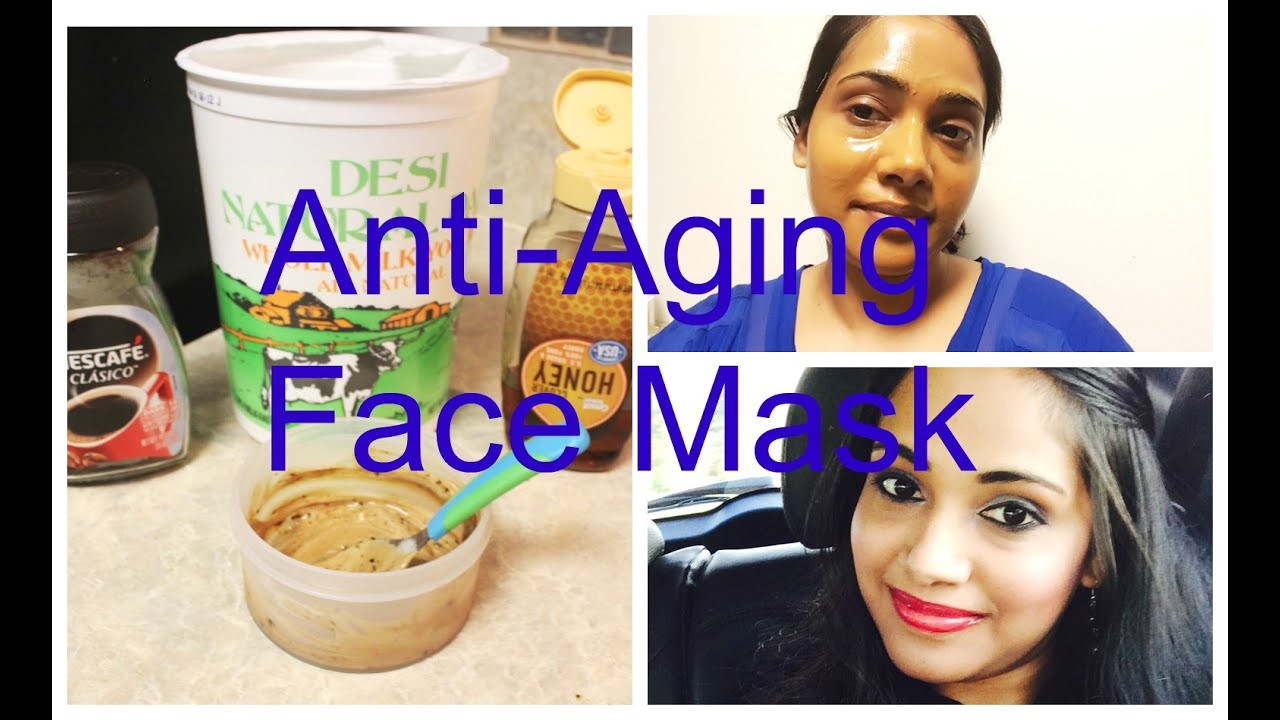 DIY Anti Aging Mask
 DIY Anti Aging Coffee Face Mask for dry oily Skin