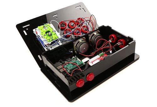 DIY Arcade Kit
 Raspberry Pi Acrylic Retro Game Arcade DIY Kit RobotShop