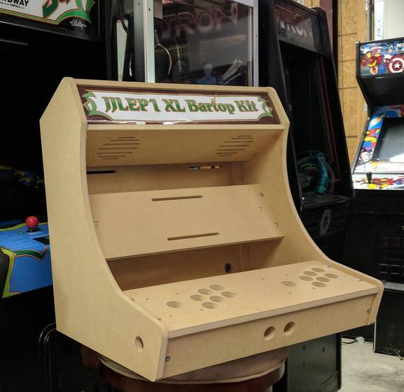 DIY Arcade Kit
 2 Player XL bartop tabletop arcade cabinet DIY kit w