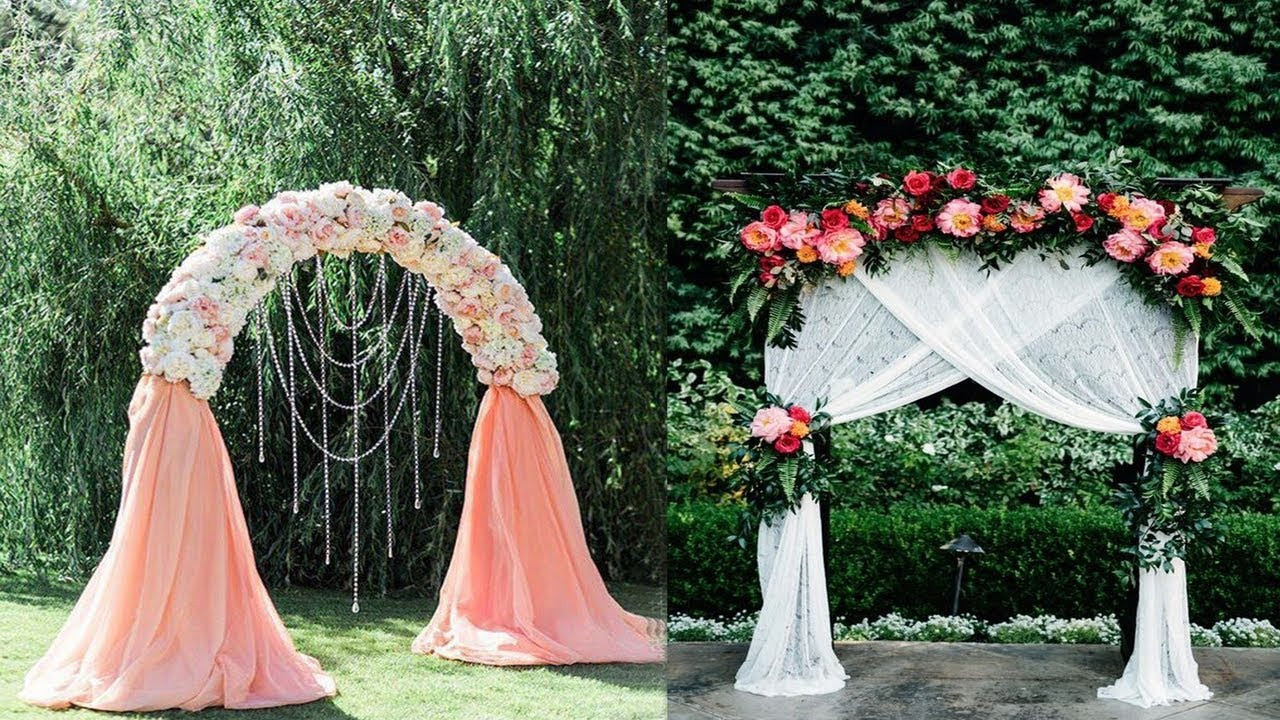 DIY Archway For Wedding
 DIY Wooden Arch Perfect For Wedding