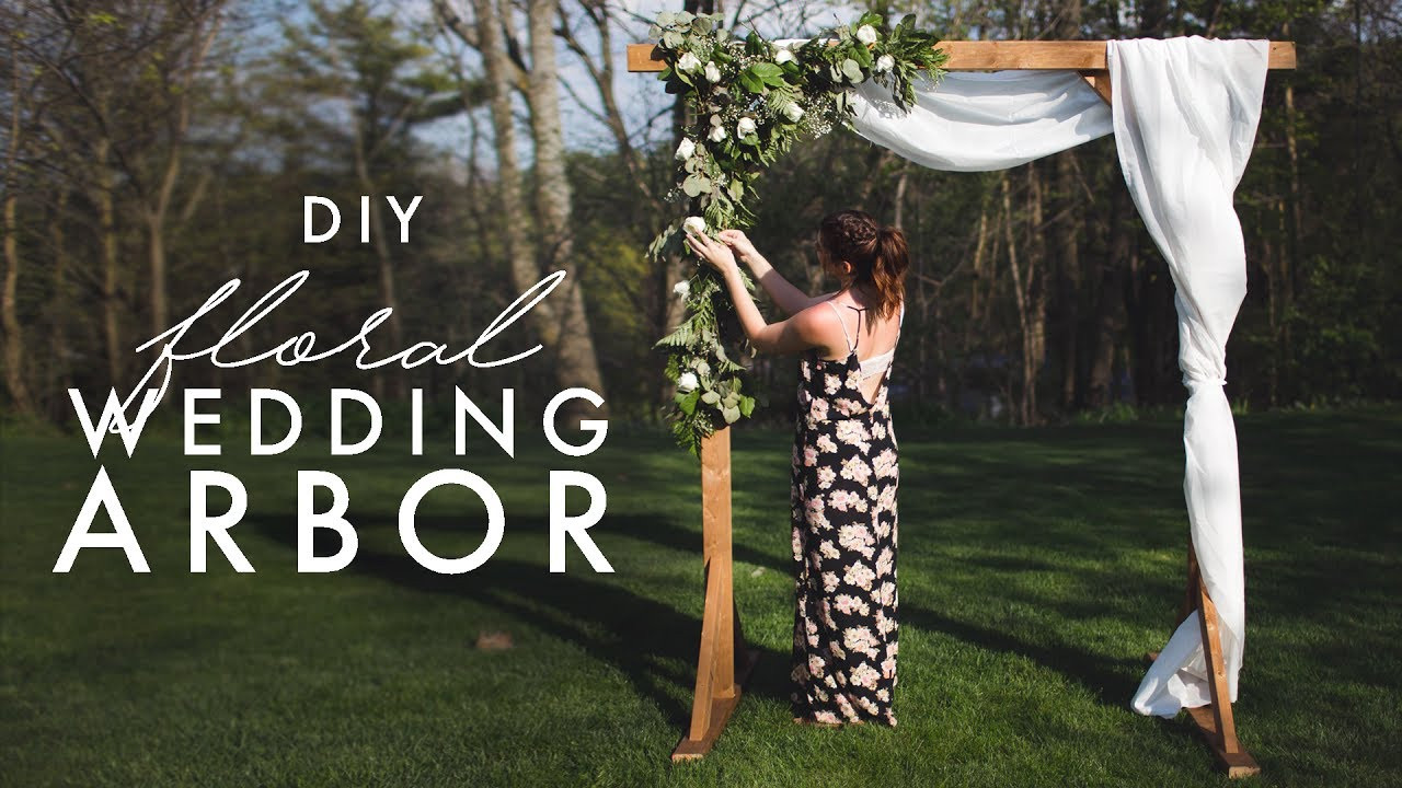 DIY Archway For Wedding
 DIY WOODEN ARCH PERFECT FOR WEDDINGS