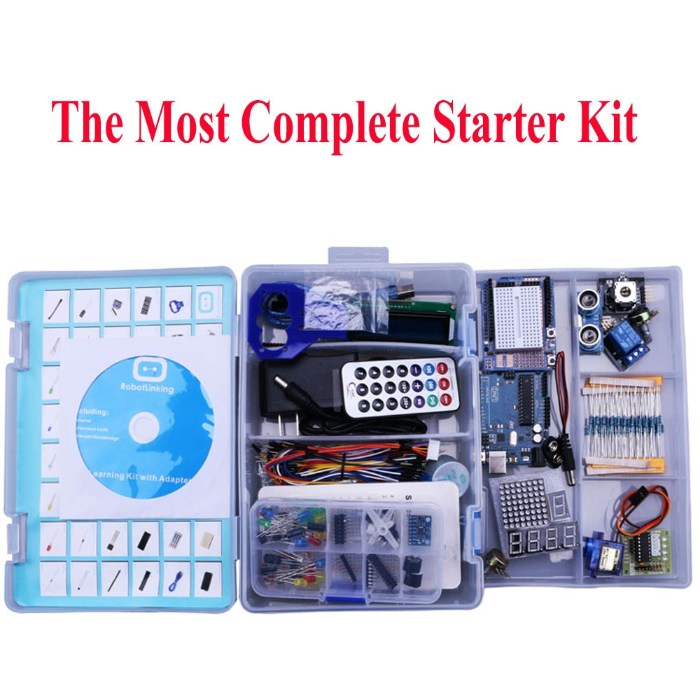 DIY Arduino Kit
 Electronic Diy Kit For arduino Uno R3 Basic Learning Suite