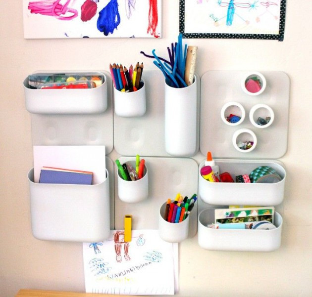 DIY Art Supply Organizer
 16 Fascinating DIY Ideas To Organize Your fice Supplies
